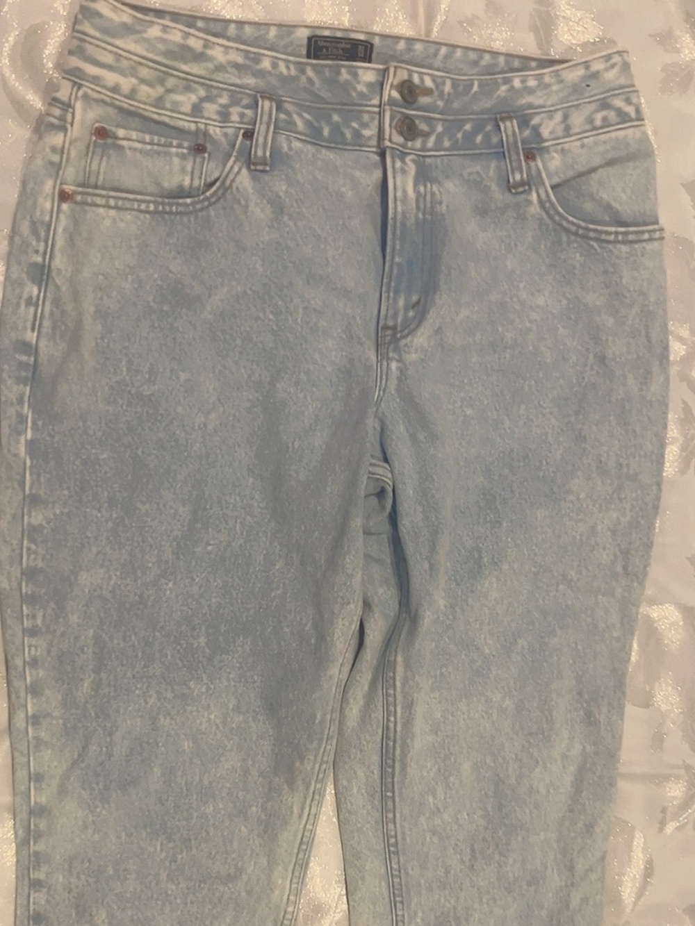 Abercrombie & Fitch Double Waist Jeans